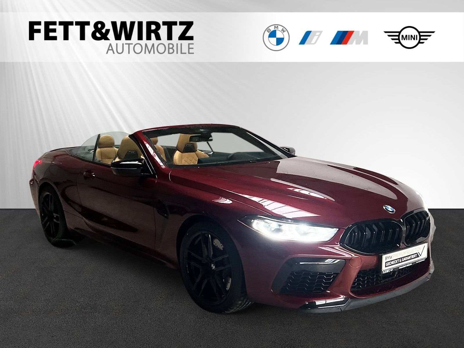 BMW M8 Competition Cabrio xDrive 300 KM|UPE ¤202.869