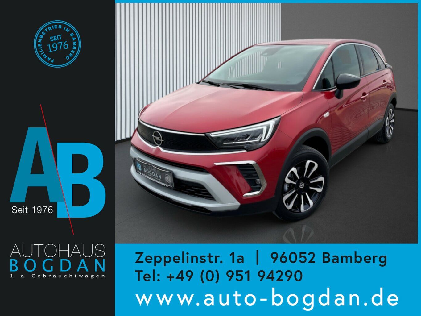 Opel Crossland Elegance Automatik*Navi*Kamera*Tempoma