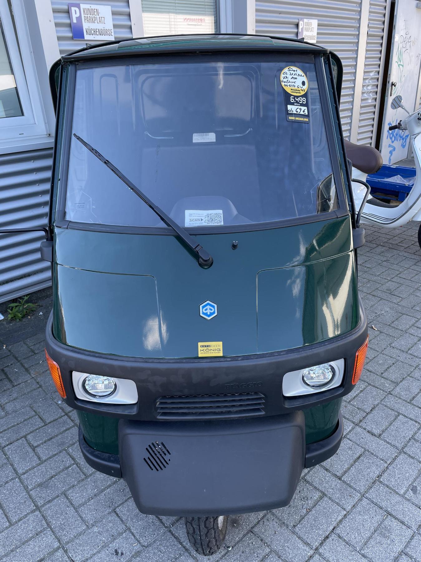 Piaggio APE 50 Kasten