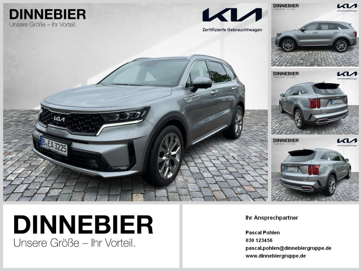 Kia Sorento Platinum 2.2D AWD+360°Kamera+Glasdach