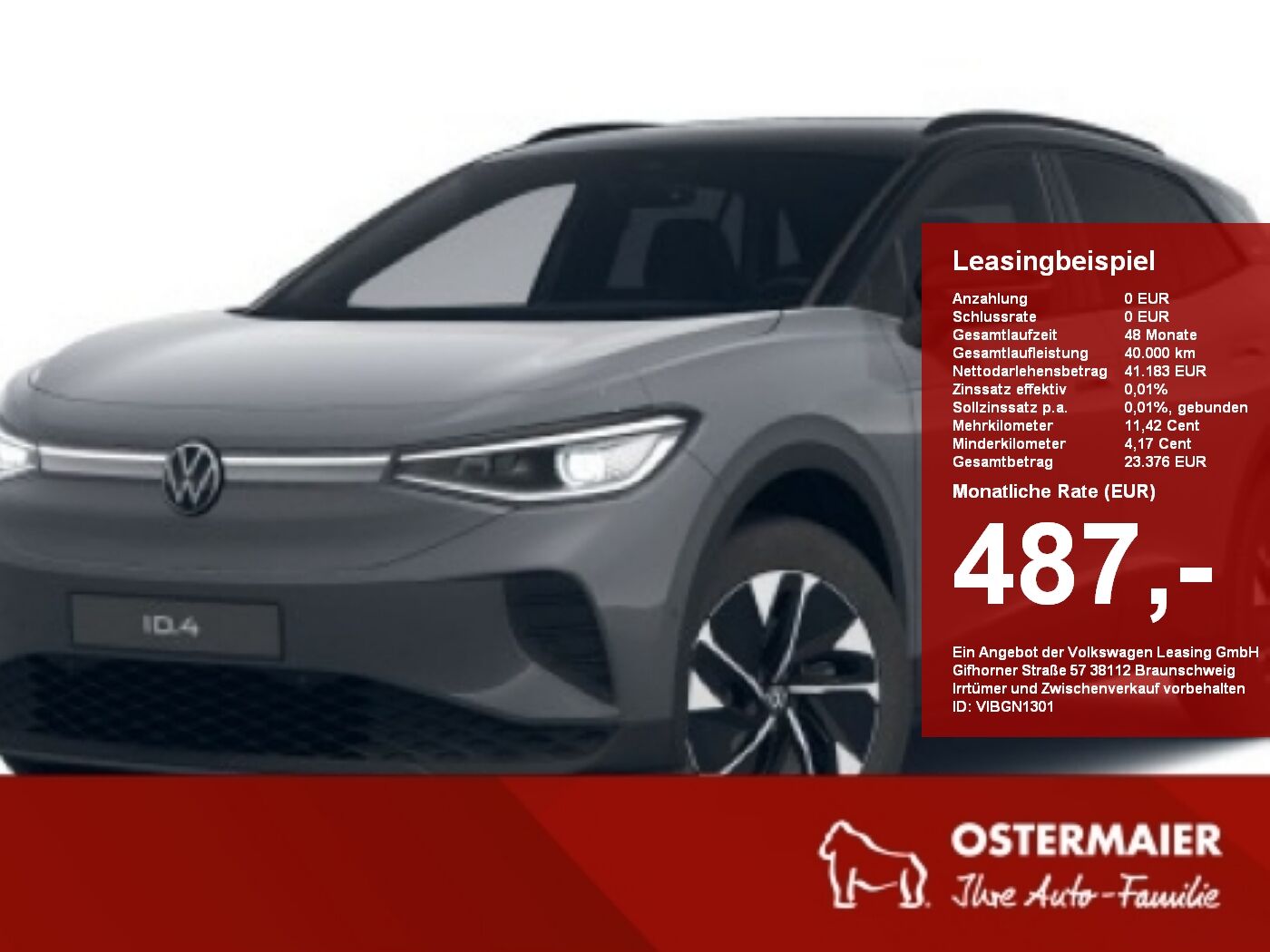 VW ID.4 ENERGY 52 kWh 170PS ACC,NAVI,APP,SHZ,KAMERA