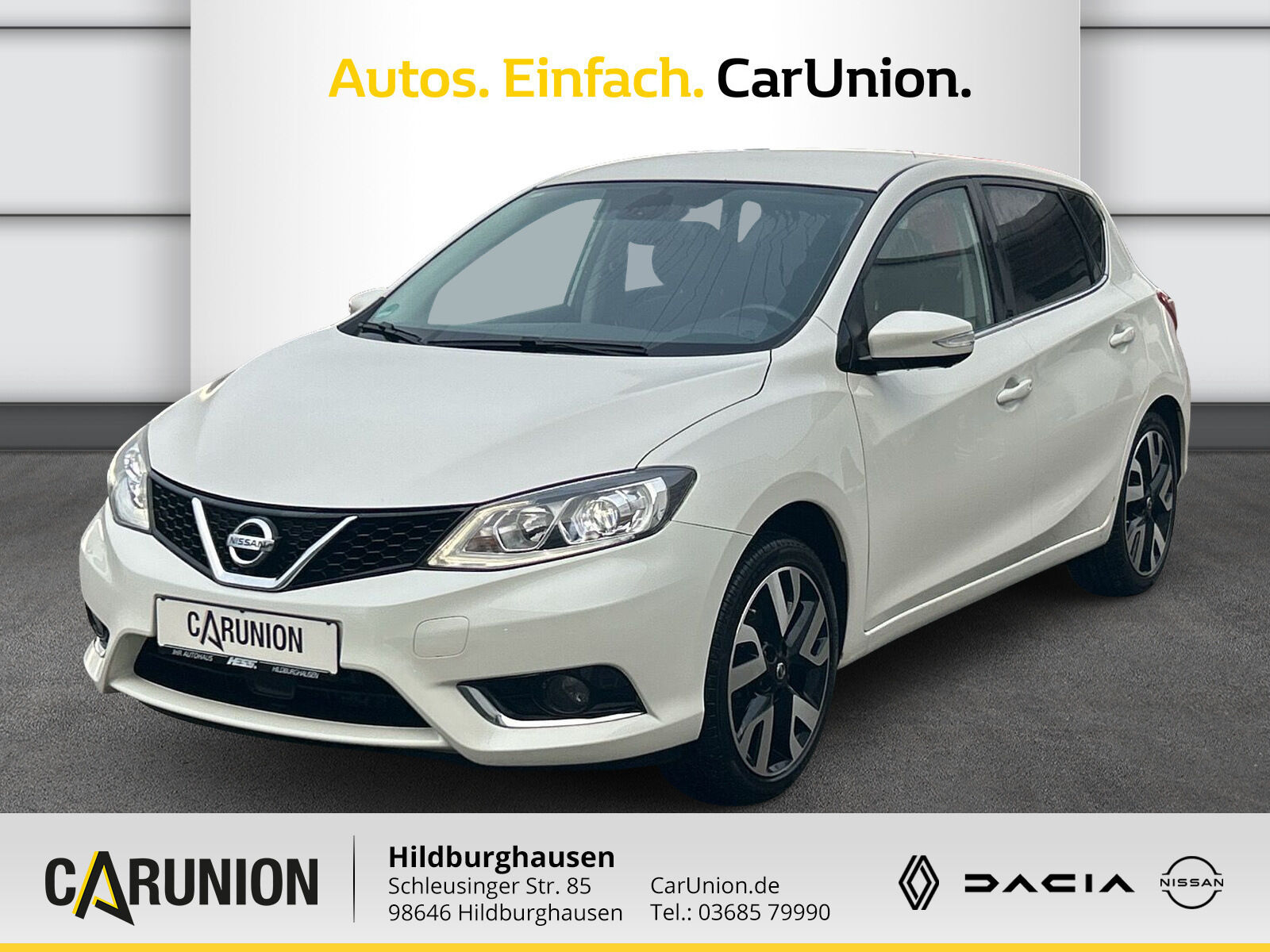 Nissan Pulsar 1.2 DIG-T N-Connecta LED+18"+360Grad