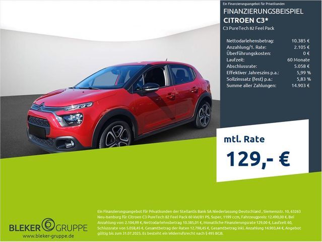 Citroen C3 PureTech 82 Feel Pack
