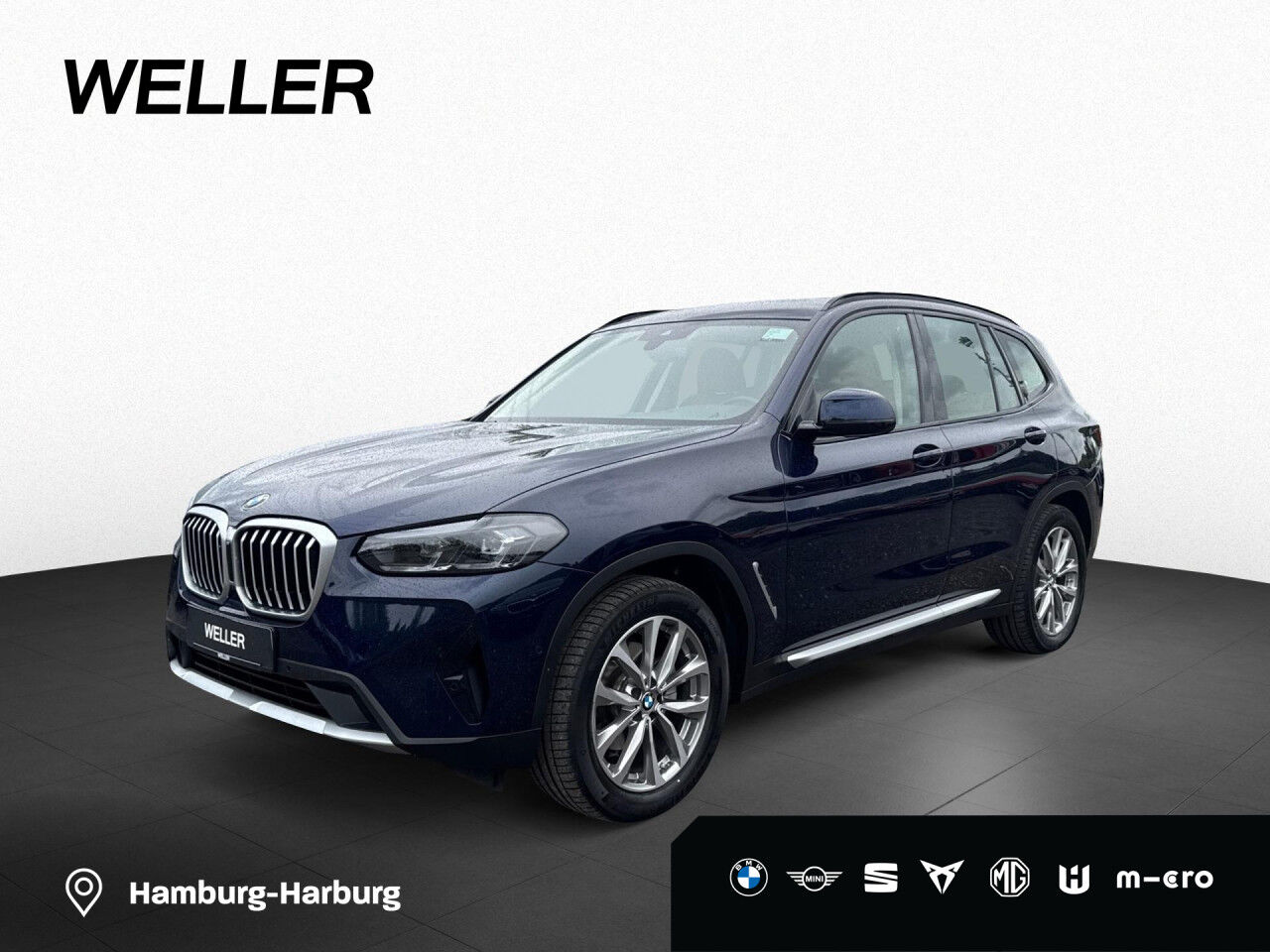 BMW X3 xDr 20iA LivePl,AdLED,StHzg,Kam,Sportsi,19" LED