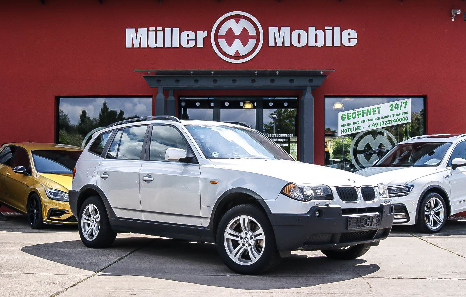 BMW X3 3.0i LEDER XENON NAVI SPORT-FW = aus 1.HAND=