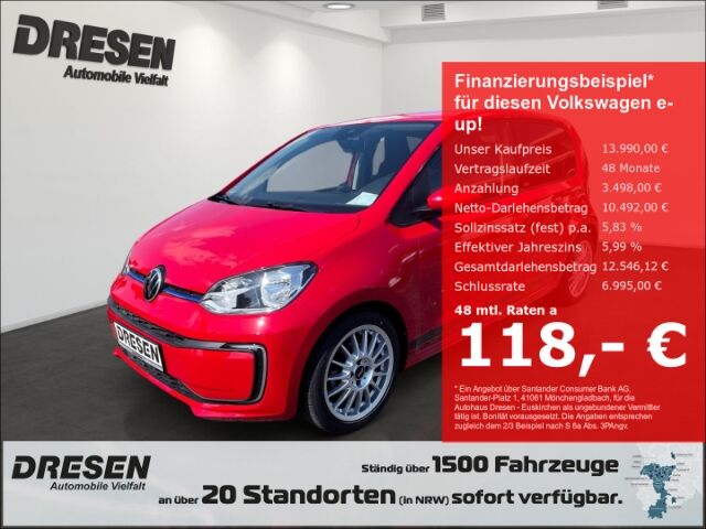 VW up e-up! e-United 36,8 kWh(61 kW 83 PS) TIEFERLE