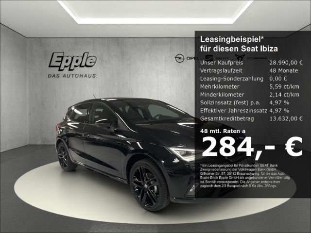 Seat Ibiza FR Black Edition 1.0 TSI 85 kW (116 PS) 7-