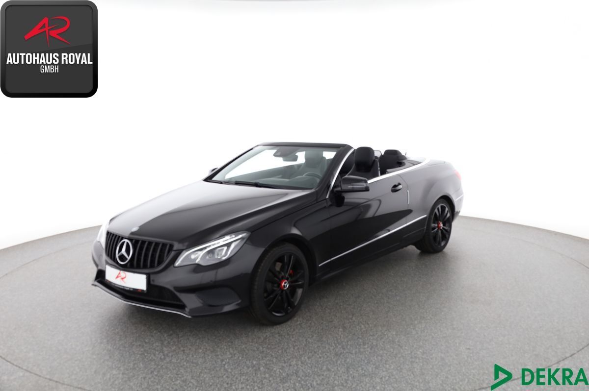 MERCEDES-BENZ E 250 Cabrio COMAND,LEDILS,AHK,VERDECK-SCHWARZ