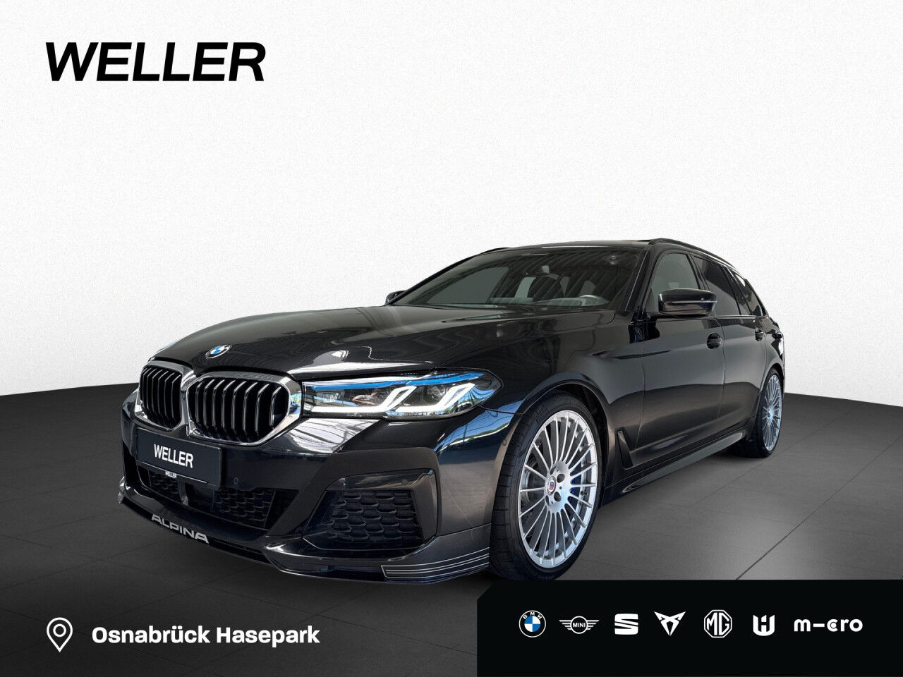 ALPINA D5 S Touring Bluetooth Head Up Display Navi Klima