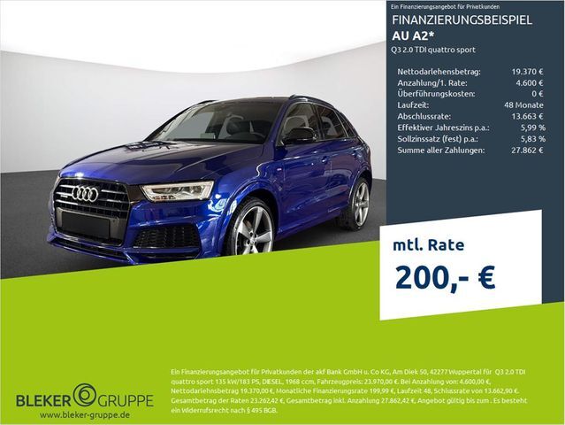 Audi Q3 2.0 TDI quattro sport