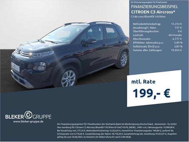 Citroen C3 Aircross BlueHDi 110 Shine