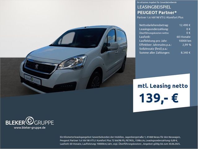 Peugeot Partner 1.6 16V 98 VTi L1 Komfort Plus