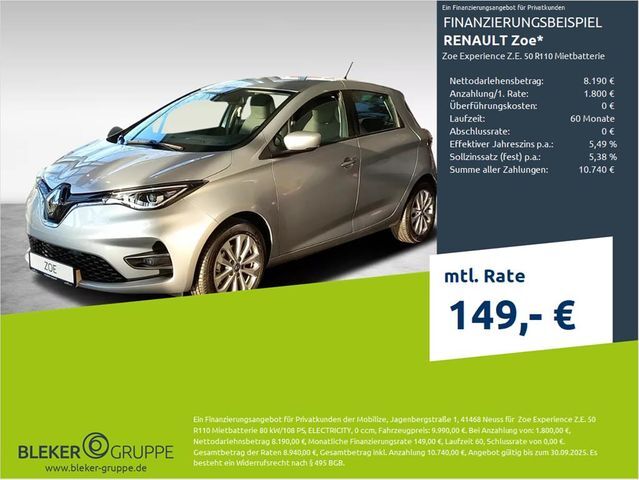 Renault ZOE Experience Z.E. 50 R110 Mietbatterie