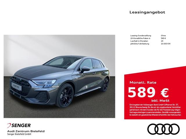 Audi A3 Sportback S line 40 TFSI e Optikpaket Sitzh.