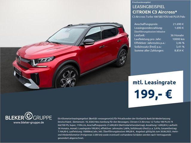 Citroen C3 Aircross Turbo 100 S&S YOU mit PLUS Paket