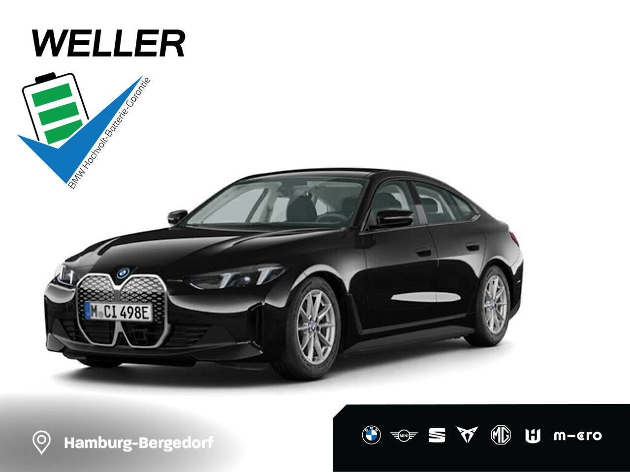 BMW i4 eDrive35 Gran Coupe Leasing ab 399br (pr.)/299n