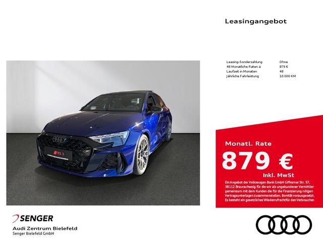 Audi RS3 Sportback 280km/h Panorama Navi Memory LED