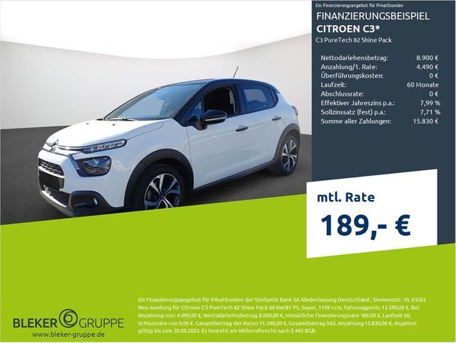 Citroen C3 PureTech 82 Shine Pack