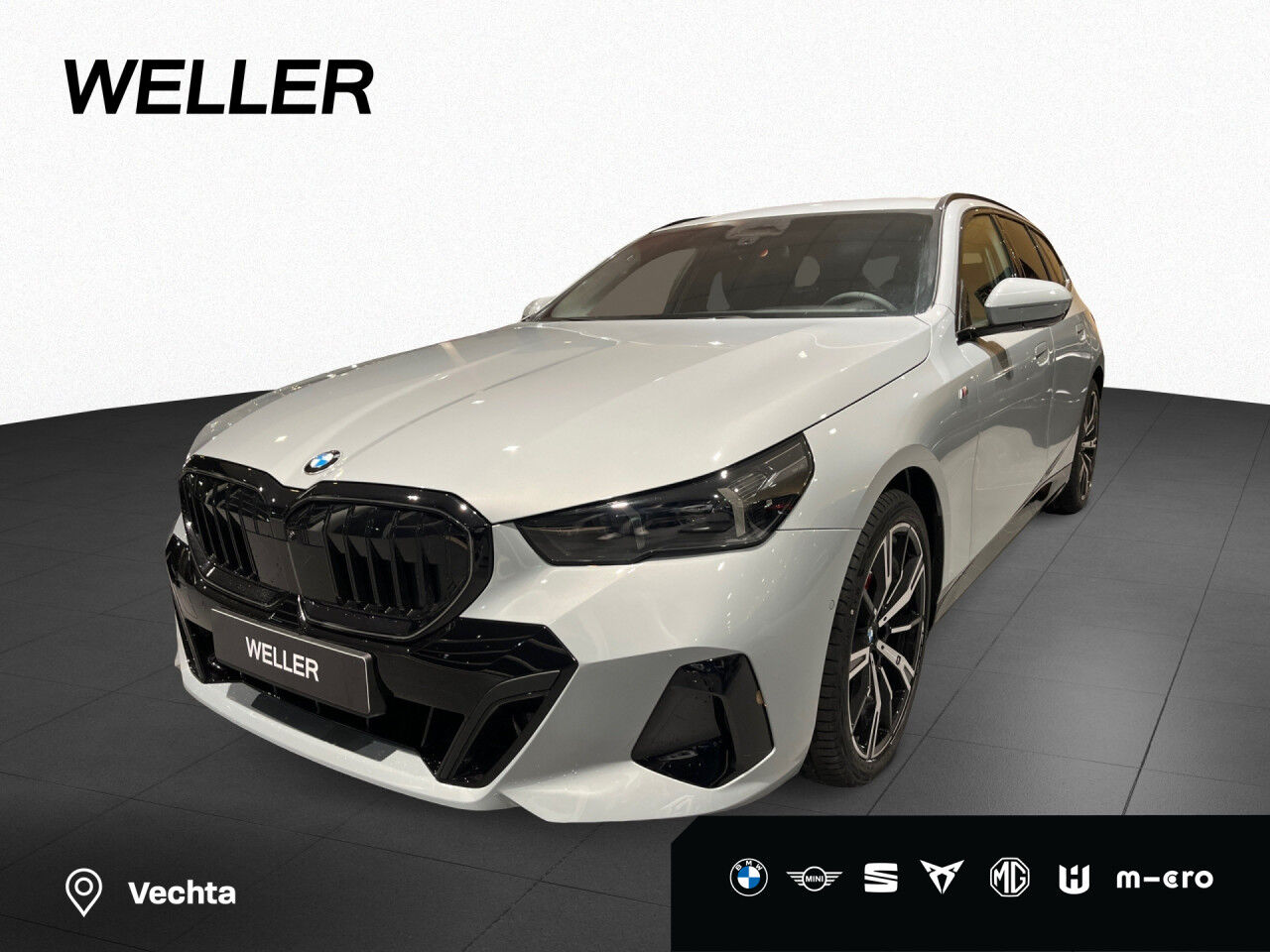 BMW 520d Touring M Sport Pro Widescreen HUD AHK Navi