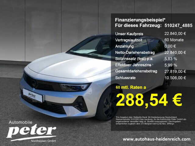 OPEL Astra Automatik GS+NAVI+LED+INTELLIDRIVE+AHK