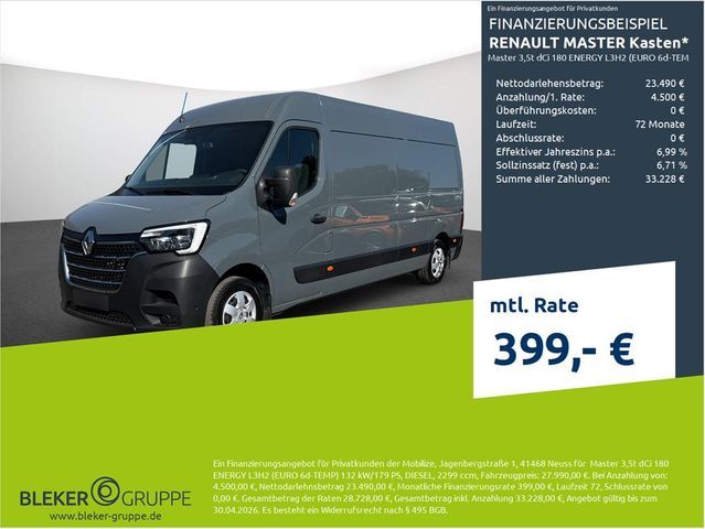 Renault MASTER Kasten Master 3,5t dCi 180 ENERGY L3H2 (