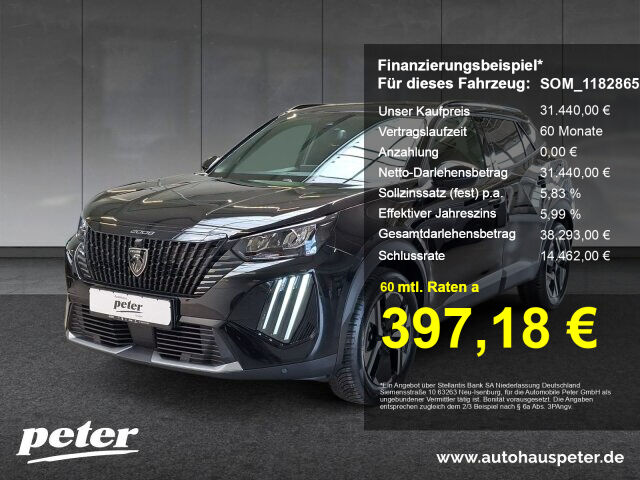PEUGEOT 2008 Allure Hybrid 145 eDSC Navi+SHZ+360°Kamera+