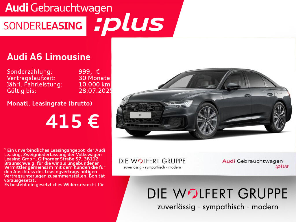 Audi A6 Limousine S line 50 TFSI e quattro S tronic