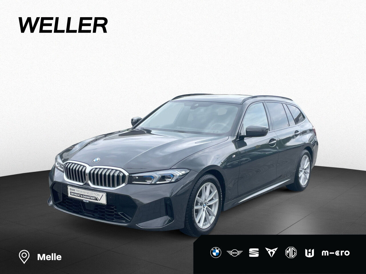 BMW 320d Touring LCI 479,-/0Anz M-Sport HUD ACC PANO