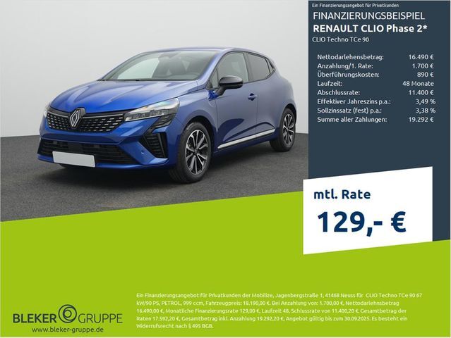 Renault CLIO Phase 2 CLIO Techno TCe 90