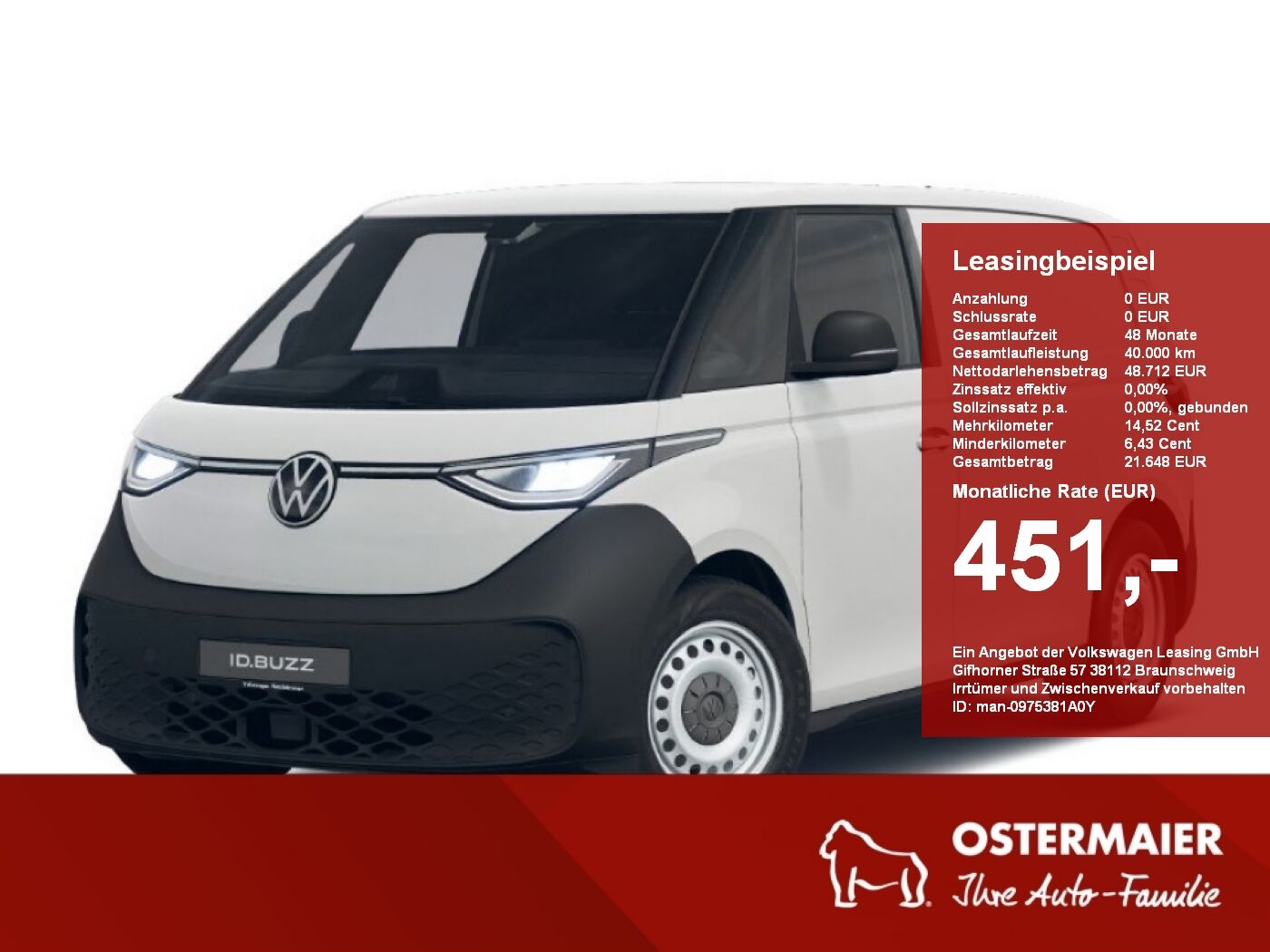 VW ID.Buzz Cargo PRO 286PS 79kWh LED,HANDY,2xPDC,GR