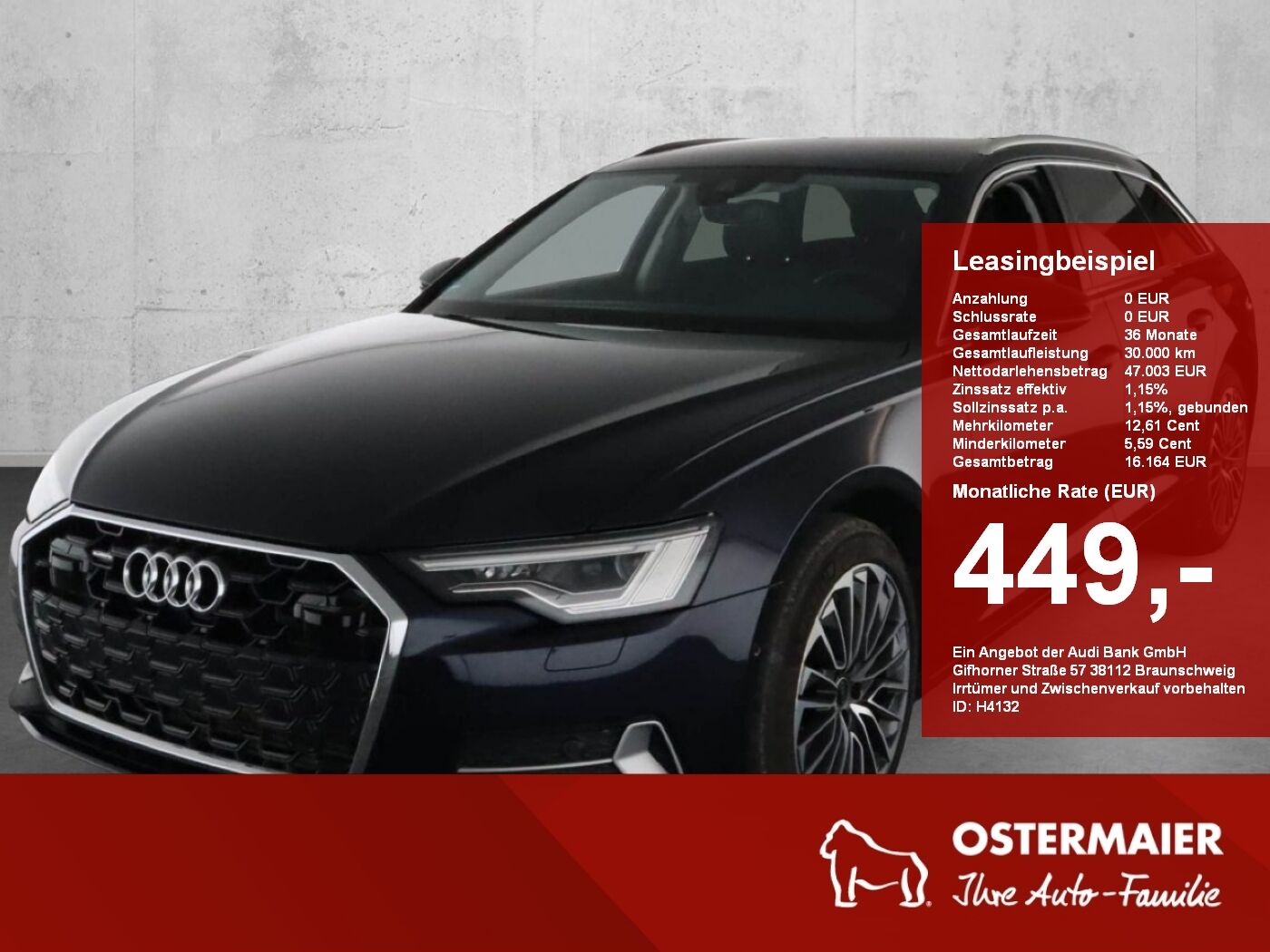 Audi A6 Avant SPORT 50 TFSIe QUATTRO AHK.ACC.MATRIX.L