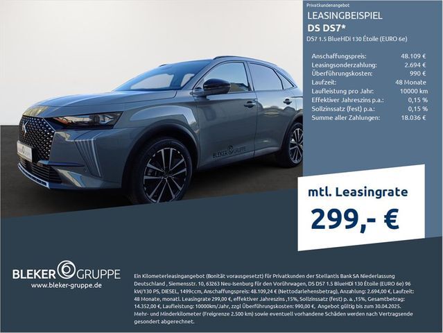DS Automobiles DS7 1.5 BlueHDi 130 Étoile (EURO 6e)