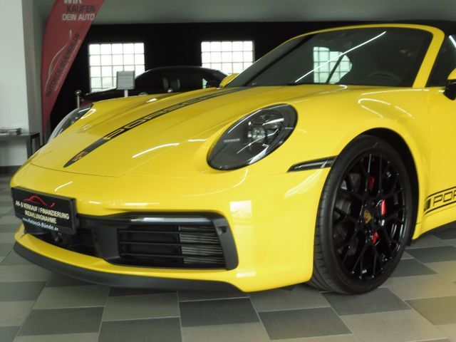 Porsche 992 Carrera Cabriolet 4S Ha-Lenk/Lift/Bur/Nightv