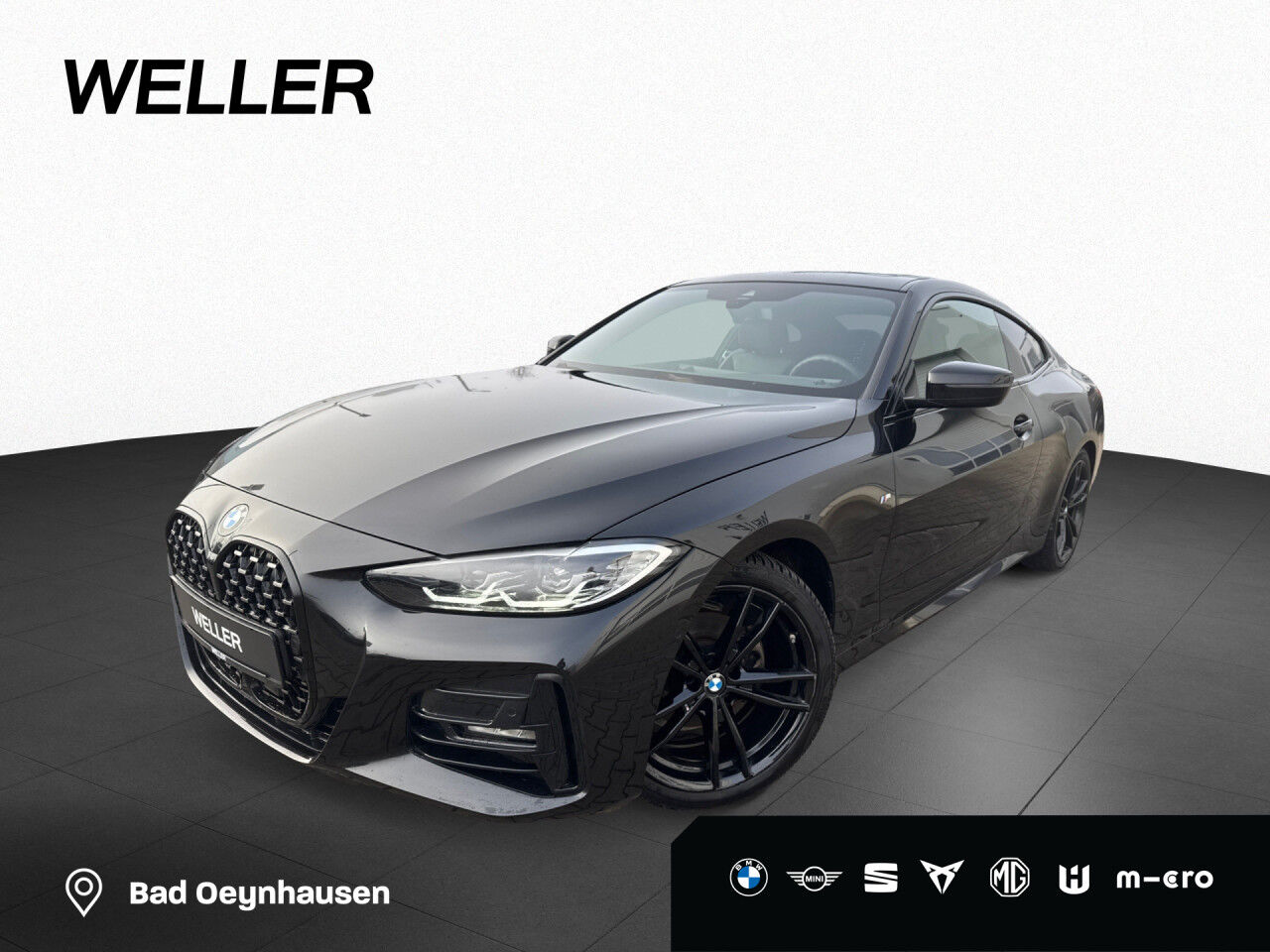 BMW 420d Coupe M Sport, Pano, ACC, 19 Zoll, ParkAss. D