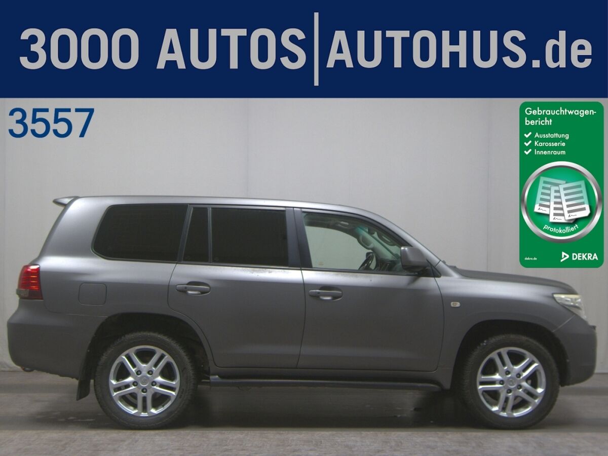 Toyota Land Cruiser V8 4.5 7-Sitze Leder Navi GSD Sthzg