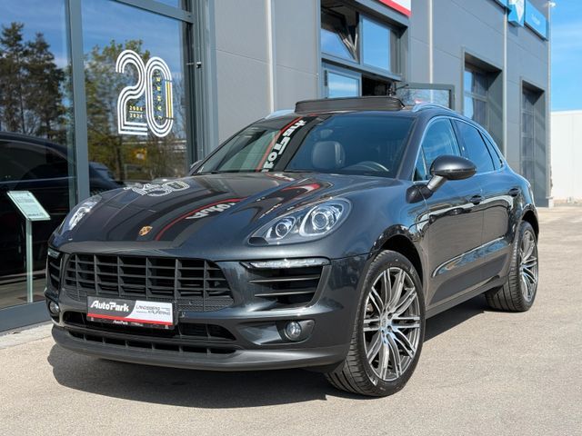 Porsche MACAN AHK STANDHZG PANO LEDER 21" LUFT APPROVED