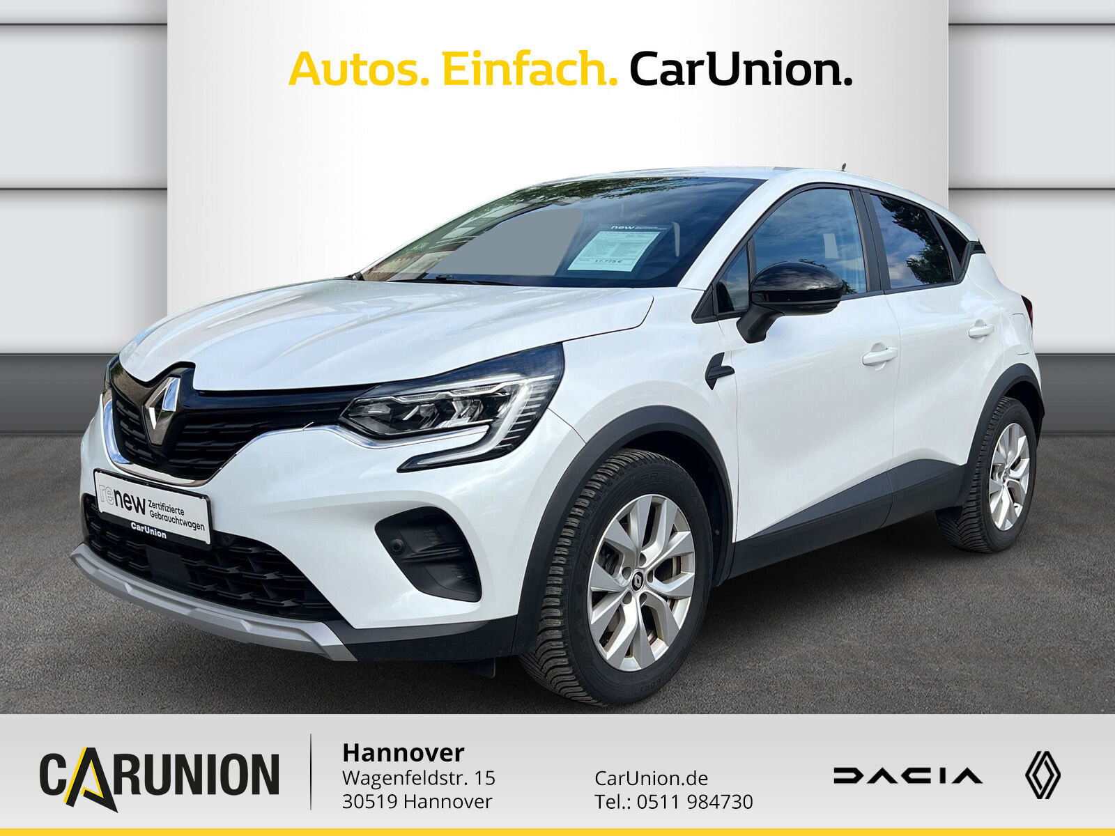 Renault Captur BUSINESS TECH Plug-in 160 (MY21)
