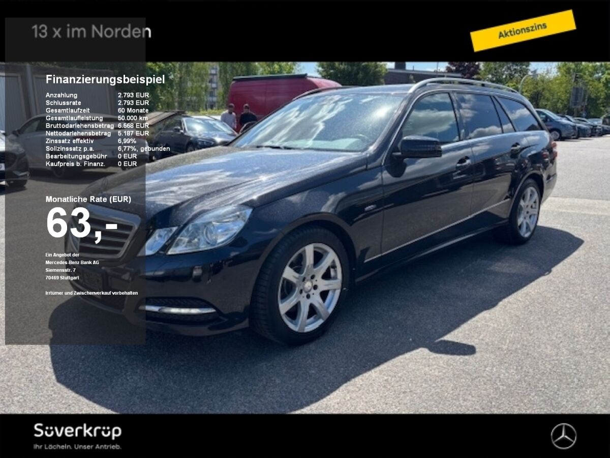 Mercedes-Benz E 350 T CDI BE Händler/Export Motorlampe ist an