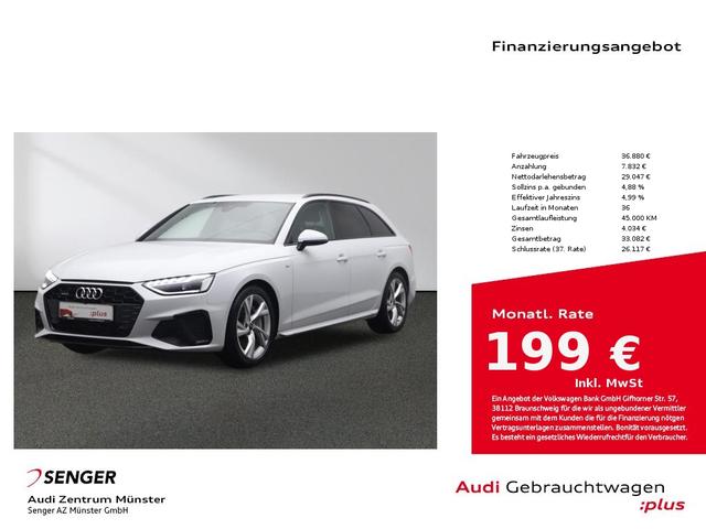 Audi A4 Avant 45 TFSI quattro S line MMI Navi LED AHK