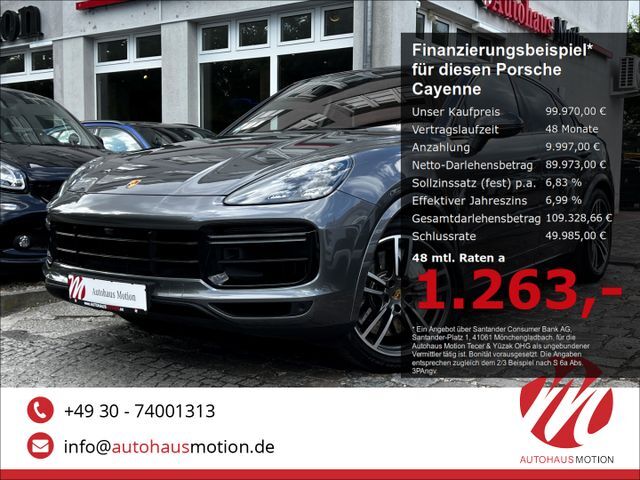 Porsche Cayenne Coupe Turbo CHRONO MATRIX PANO 360° BUR-