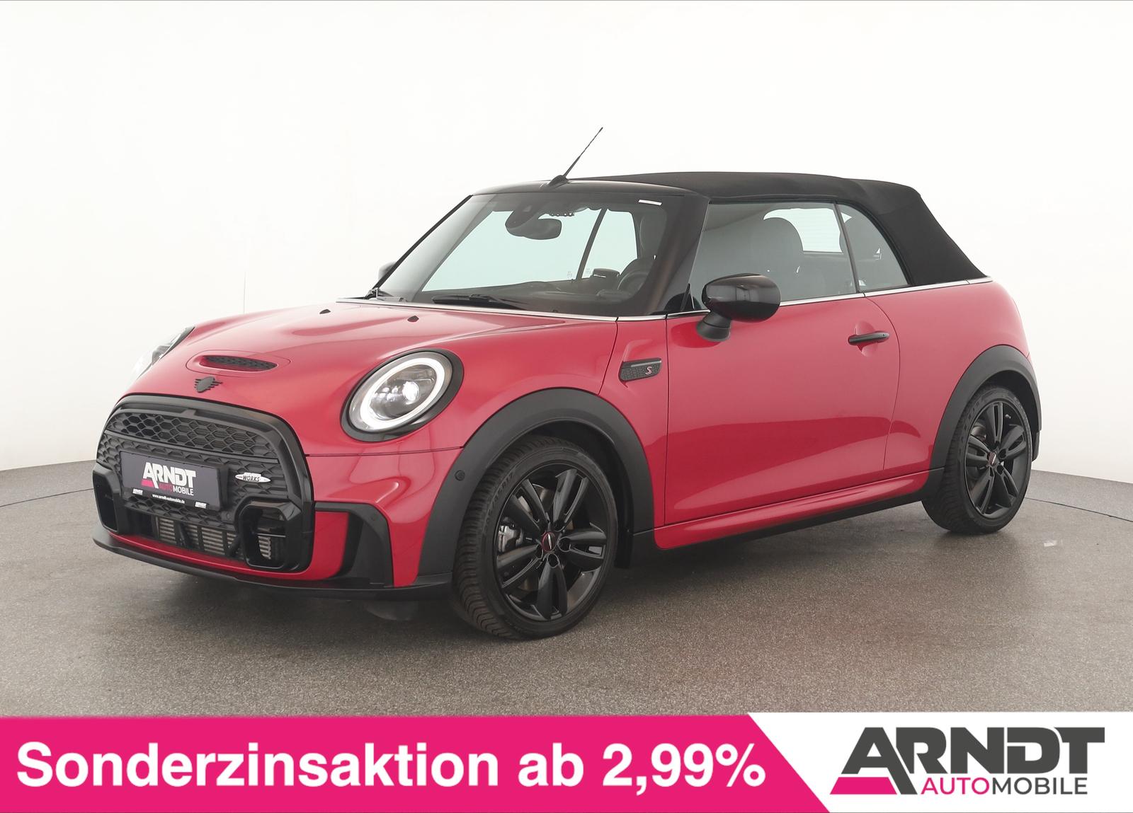 Mini Cooper S Cabrio JCW Premium+ HUD Nav HarmanK Kam