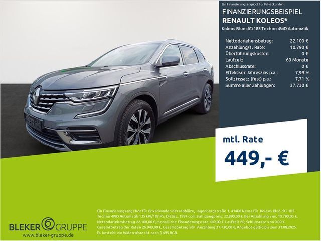 Renault Koleos Blue dCi 185 Techno 4WD Automatik