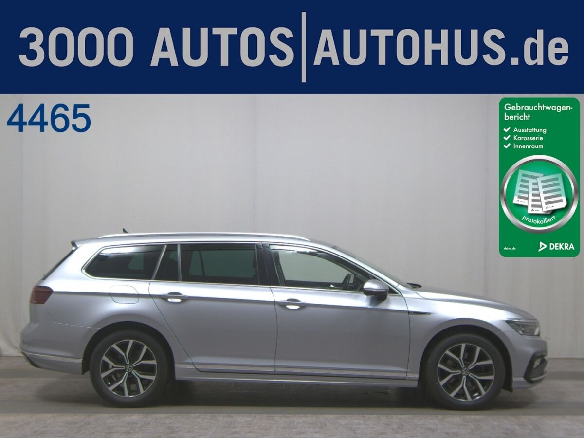 VW Passat Var. 2.0 TDI R-Line Navi IQ.Light RFK Shz