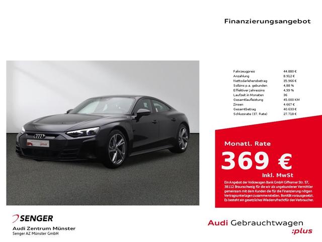 Audi e-tron GT quattro MMI Matrix Pano HUD Standhzg.