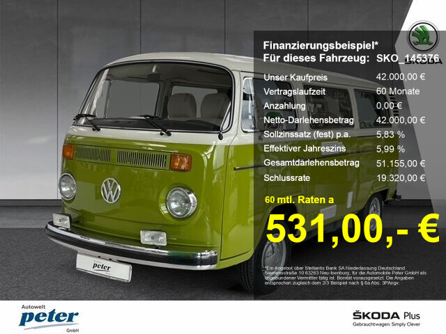 VW T2 CAMPER*1. HAND*