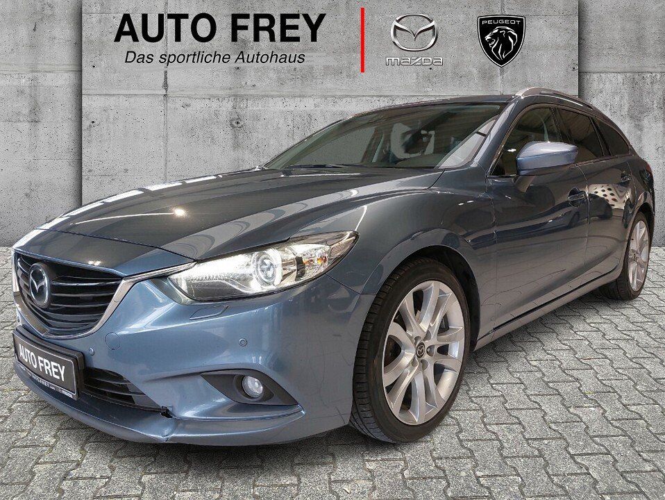 Mazda 6 Kombi 2.2-D 175 Sports-Line+AUTOMATIK+LEDER+BOSE+BI-XENON+1.HAND