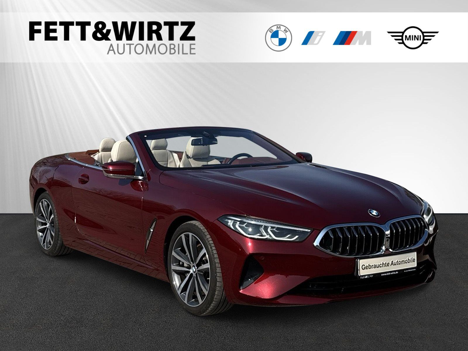 BMW 840i Cabrio Standhzg.|LC-Prof.|DrivingAssistant