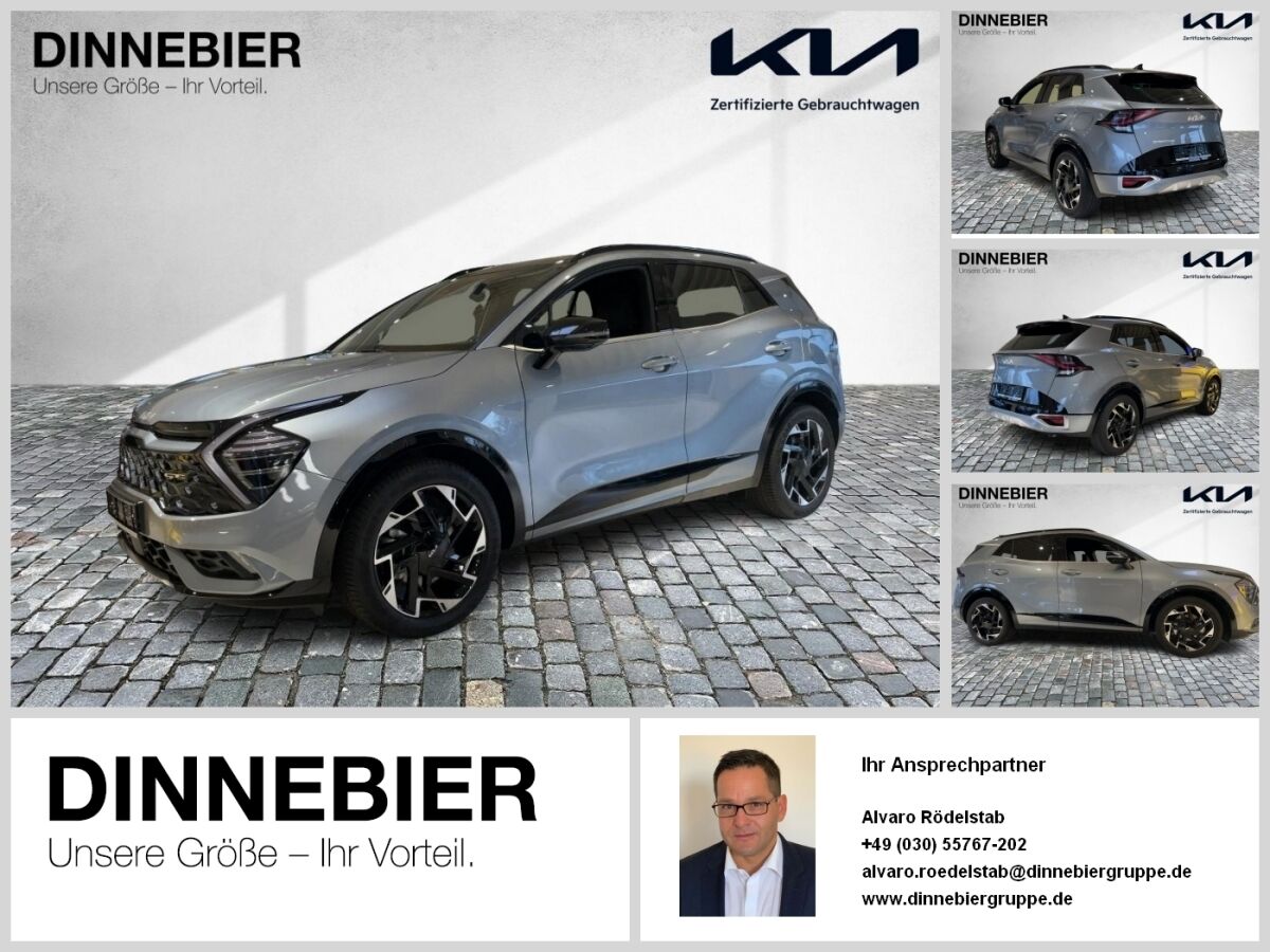 Kia Sportage 1.6T GT-Line AWD+Glasdach+360°+LED