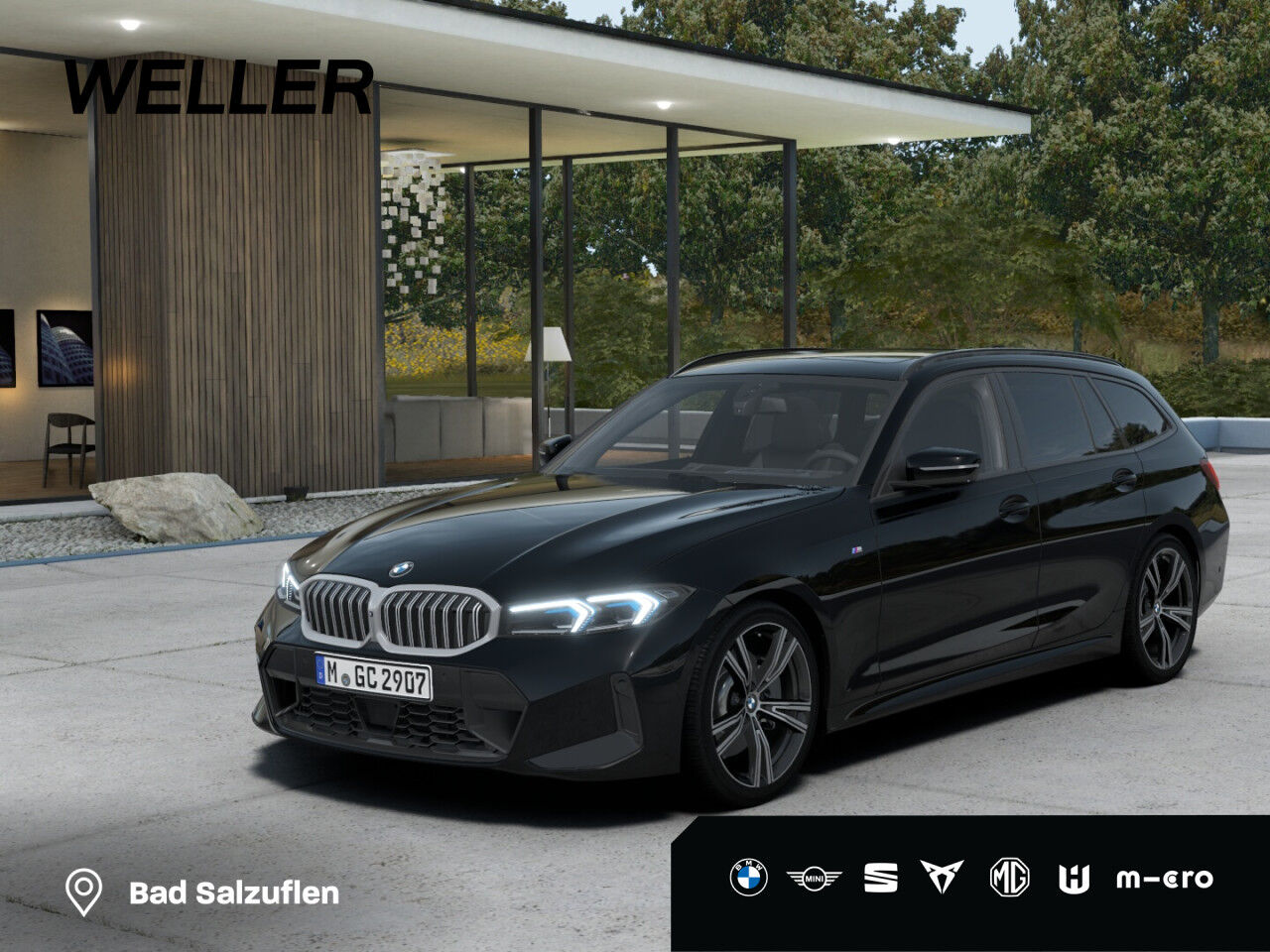 BMW 320d Touring M Sport ACC 360° Pano HUD LCI Navi