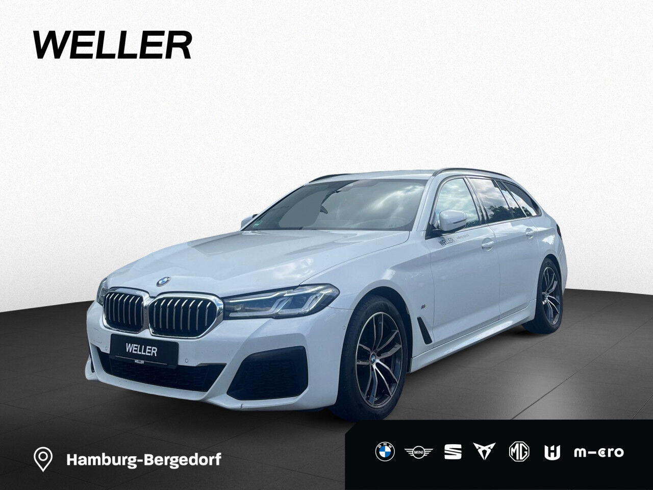 BMW 520d Touring M-Sport Laser HUD LiveCoPro DAB RFK